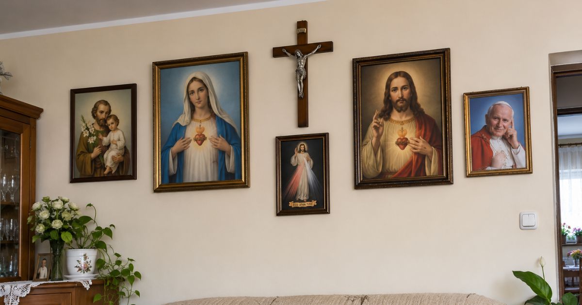 Znalazłeś w domu święte obrazy? Zrób to natychmiast. Znany ksiądz wyjaśnia